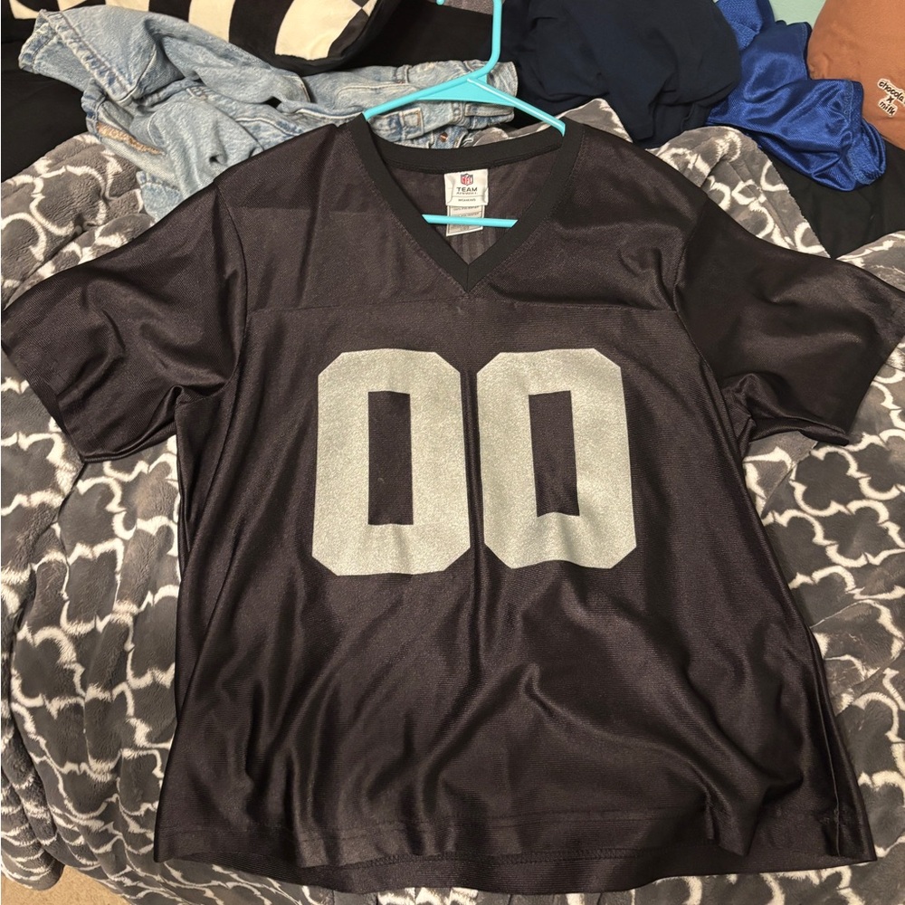 NFL Black and Silver Kids Jersey
